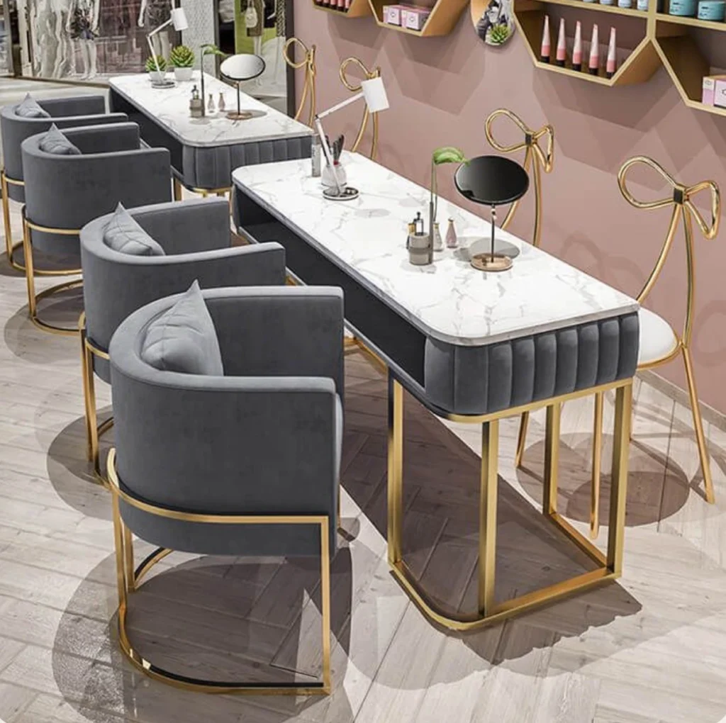 รับออกแบบร้านทําเล็บ