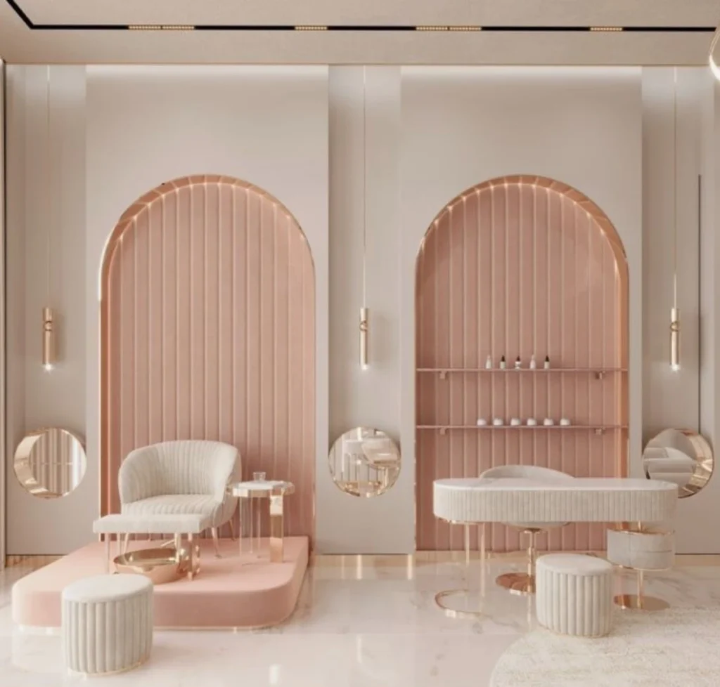 รับออกแบบร้านทําเล็บ