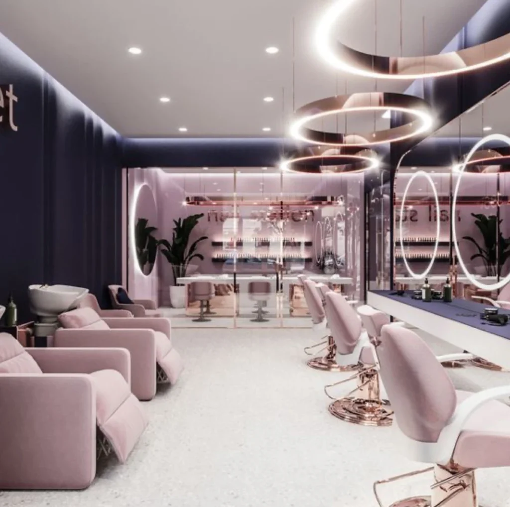 รับออกแบบร้านทําเล็บ