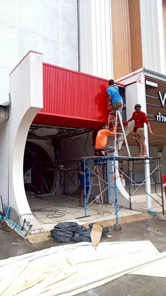 รับออกแบบร้านกาแฟคาเฟ่