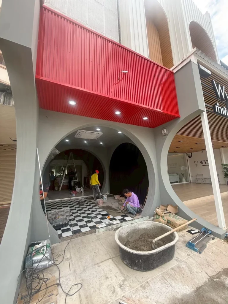 รับออกแบบร้านกาแฟคาเฟ่